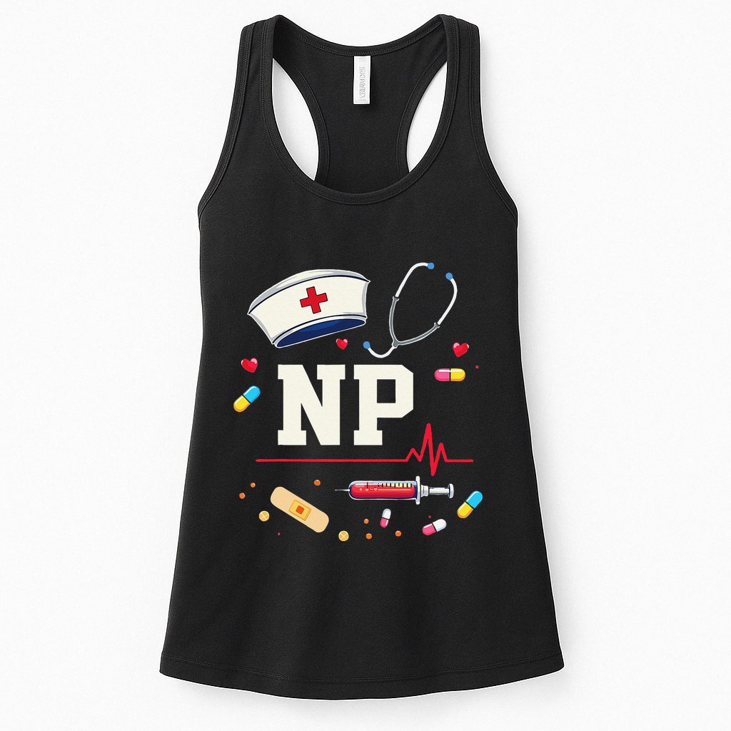 Np Healthcare Professional Gift Np Nurse Practitioner Pride Womens Tank Top