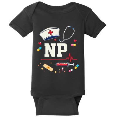 Np Healthcare Professional Gift Np Nurse Practitioner Pride Baby Bodysuit