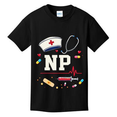 Np Healthcare Professional Gift Np Nurse Practitioner Pride Kids T-Shirt