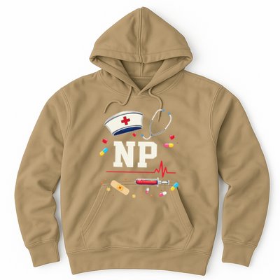 Np Healthcare Professional Gift Np Nurse Practitioner Pride Hoodie
