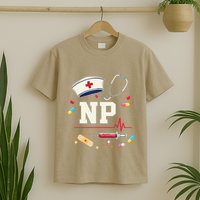 Np Healthcare Professional Gift Np Nurse Practitioner Pride T-Shirt