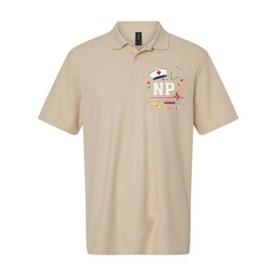 Np Healthcare Professional Gift Np Nurse Practitioner Pride Softstyle Adult Sport Polo