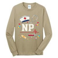 Np Healthcare Professional Gift Np Nurse Practitioner Pride Tall Long Sleeve T-Shirt