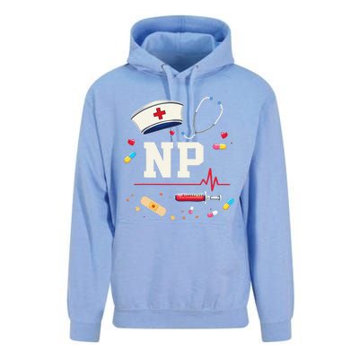 Np Healthcare Professional Gift Np Nurse Practitioner Pride Unisex Surf Hoodie