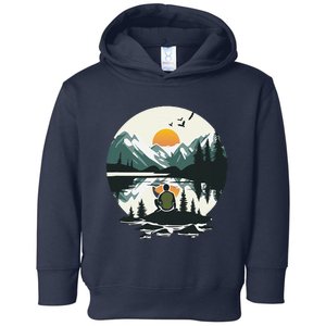 Nature Happy Place Toddler Hoodie