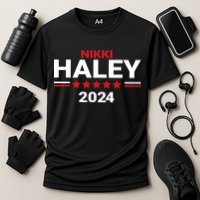 Haley For President 2024 Campaign Cooling Performance Crew T-Shirt