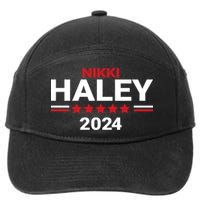 Haley For President 2024 Campaign 7-Panel Snapback Hat