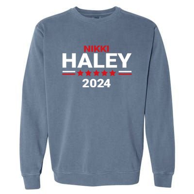 Haley For President 2024 Campaign Garment-Dyed Sweatshirt