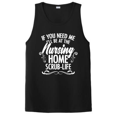 Nursing Homes Retiret Homes Caregiver Nursing Assistant Funny Gift PosiCharge Competitor Tank