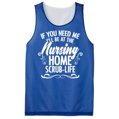 Nursing Homes Retiret Homes Caregiver Nursing Assistant Funny Gift Mesh Reversible Basketball Jersey Tank