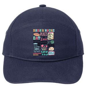 Nanas House Rules Expect To Be Spoiled 7-Panel Snapback Hat