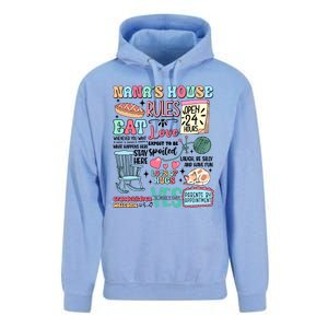 Nanas House Rules Expect To Be Spoiled Unisex Surf Hoodie