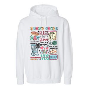 Nanas House Rules Expect To Be Spoiled Garment-Dyed Fleece Hoodie