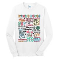 Nanas House Rules Expect To Be Spoiled Tall Long Sleeve T-Shirt