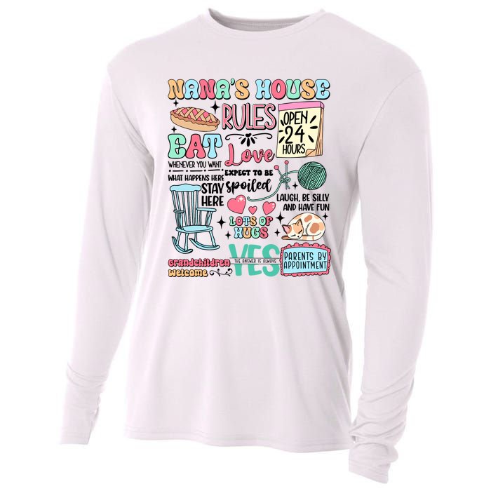 Nanas House Rules Expect To Be Spoiled Cooling Performance Long Sleeve Crew