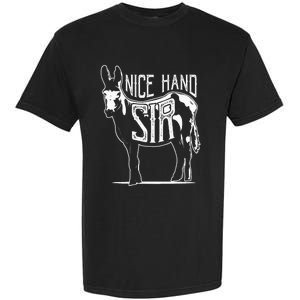 Nice Hand Sir Donkey Poker Funny Gambling Garment-Dyed Heavyweight T-Shirt