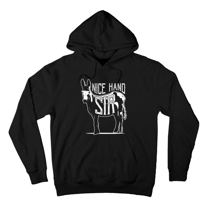 Nice Hand Sir Donkey Poker Funny Gambling Hoodie