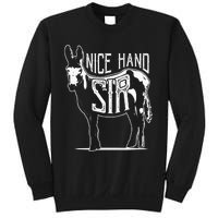 Nice Hand Sir Donkey Poker Funny Gambling Sweatshirt