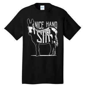 Nice Hand Sir Donkey Poker Funny Gambling Tall T-Shirt