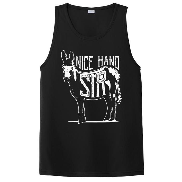 Nice Hand Sir Donkey Poker Funny Gambling PosiCharge Competitor Tank