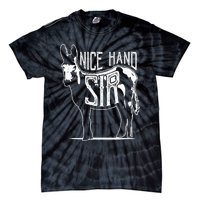 Nice Hand Sir Donkey Poker Funny Gambling Tie-Dye T-Shirt