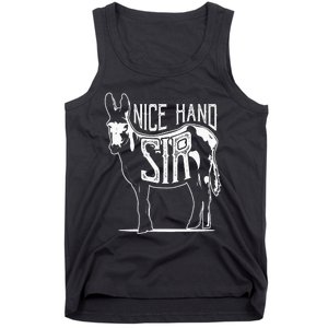 Nice Hand Sir Donkey Poker Funny Gambling Tank Top