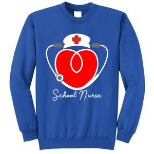 Nurse Heart Stethoscope For School Nurse Halloween Great Gift Sweatshirt