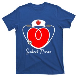 Nurse Heart Stethoscope For School Nurse Halloween Great Gift T-Shirt