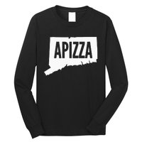 New Haven Style Apizza In Connecticut Long Sleeve Shirt