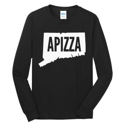 New Haven Style Apizza In Connecticut Tall Long Sleeve T-Shirt