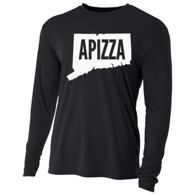 New Haven Style Apizza In Connecticut Cooling Performance Long Sleeve Crew