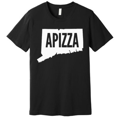 New Haven Style Apizza In Connecticut Premium T-Shirt