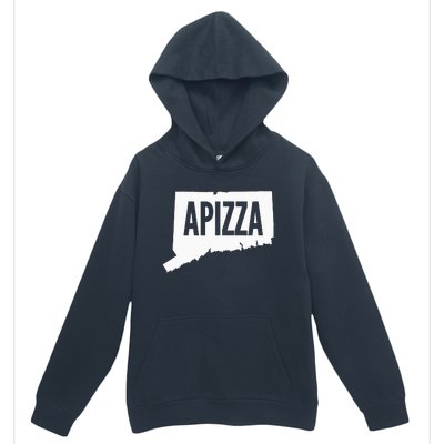 New Haven Style Apizza In Connecticut Urban Pullover Hoodie