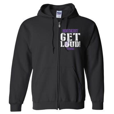 Northeast High School Get Loud Vikings Full Zip Hoodie