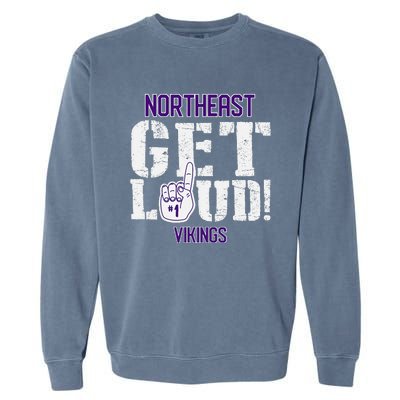 Northeast High School Get Loud Vikings Garment-Dyed Sweatshirt