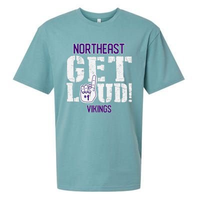 Northeast High School Get Loud Vikings Sueded Cloud Jersey T-Shirt