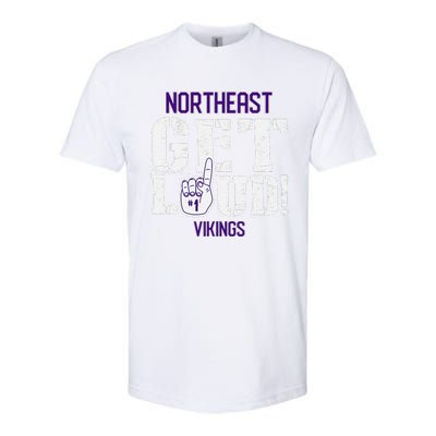 Northeast High School Get Loud Vikings Softstyle CVC T-Shirt