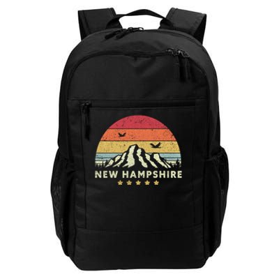 New Hampshire Shirt. Retro Style NH, USA Daily Commute Backpack