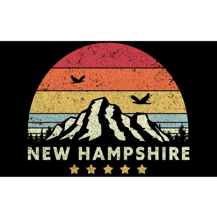 New Hampshire Shirt. Retro Style NH, USA Bumper Sticker