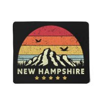 New Hampshire Shirt. Retro Style NH, USA Mousepad