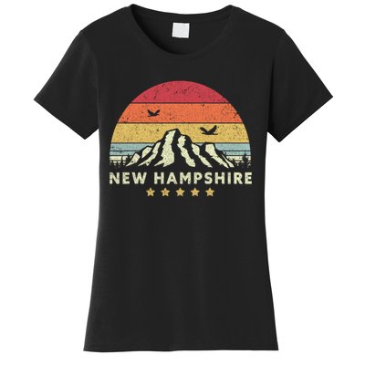 New Hampshire Shirt. Retro Style NH, USA Women's T-Shirt