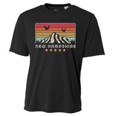 New Hampshire Shirt. Retro Style NH, USA Cooling Performance Crew T-Shirt