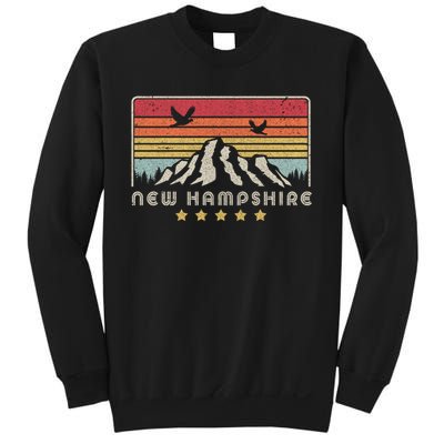 New Hampshire Shirt. Retro Style NH, USA Sweatshirt