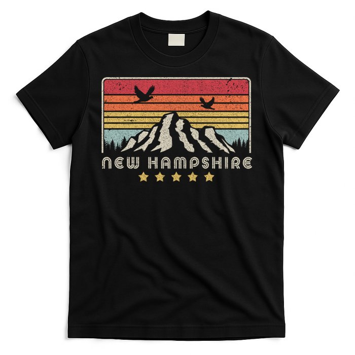 New Hampshire Shirt. Retro Style NH, USA T-Shirt