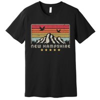 New Hampshire Shirt. Retro Style NH, USA Premium T-Shirt