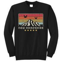 New Hampshire Shirt. Retro Style NH, USA Tall Sweatshirt