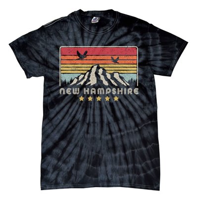 New Hampshire Shirt. Retro Style NH, USA Tie-Dye T-Shirt