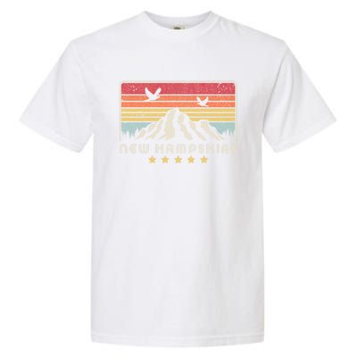 New Hampshire Shirt. Retro Style NH, USA Garment-Dyed Heavyweight T-Shirt