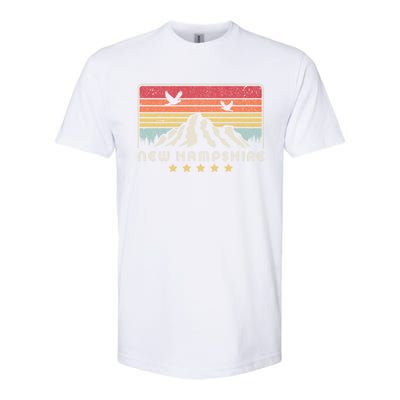 New Hampshire Shirt. Retro Style NH, USA Softstyle® CVC T-Shirt