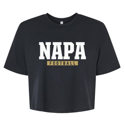 Napa High School Football Bella+Canvas Jersey Crop Tee